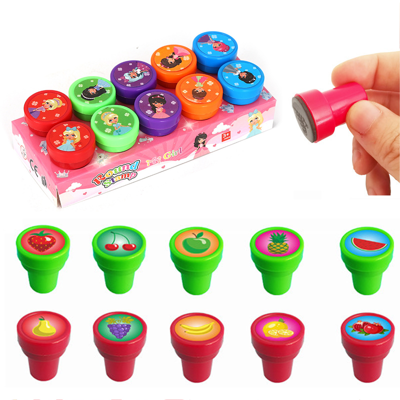 Self Inking Stamp - 10 Buah/Kotak Stempel Beraneka Ragam Stempel
