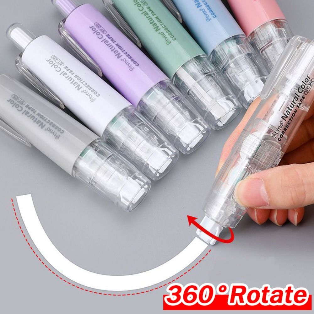 Correction Tape Roller - Pita koreksi inti dapat diganti tahan