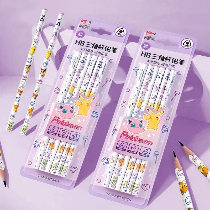 Stationery Office - Pensil Kayu Segitiga Pokémon 2B, Alat