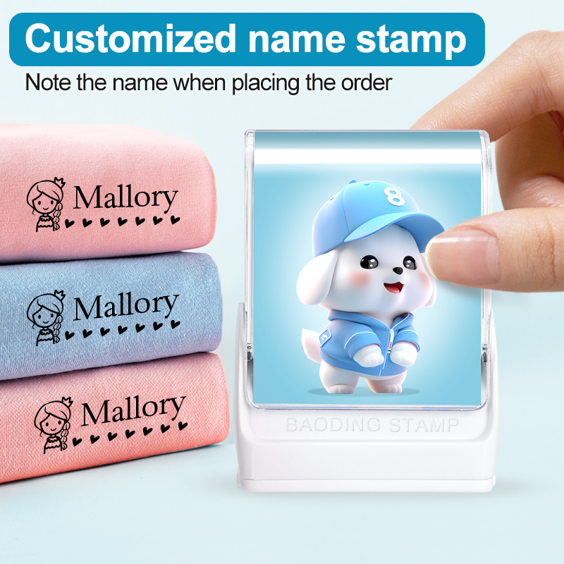 Self Inking Stamp - Stempel Pakaian Bayi yang Dipersonalisasi, Pembuat