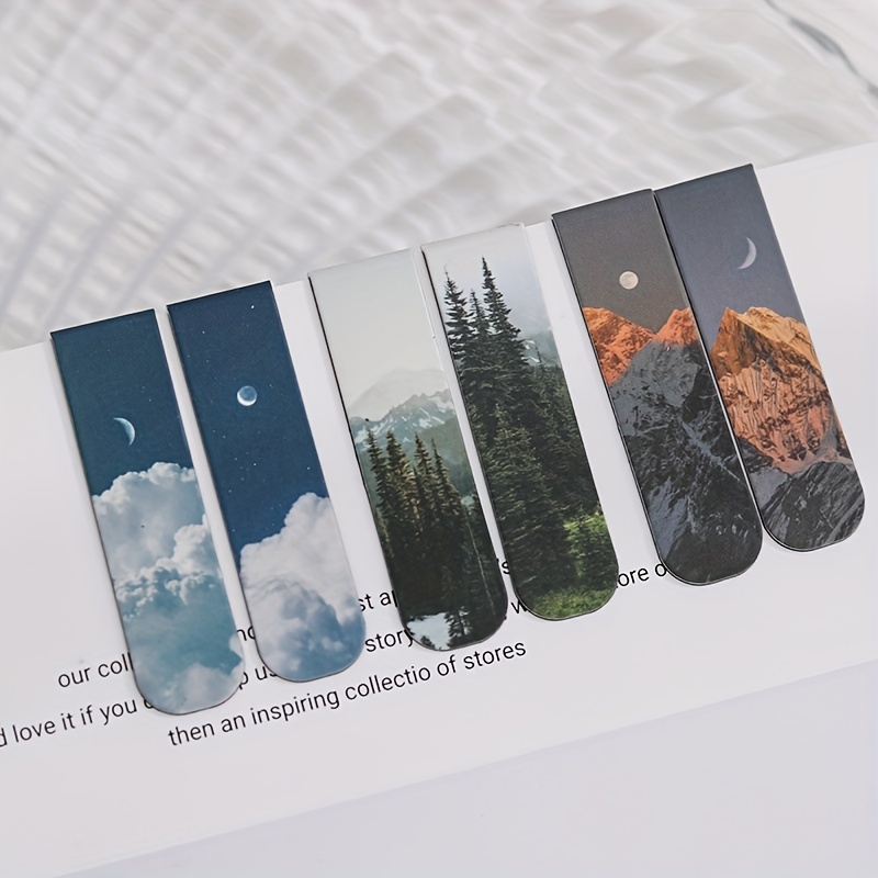 Bookmark Magnetic Clip - 2 buah klip halaman magnetik penanda