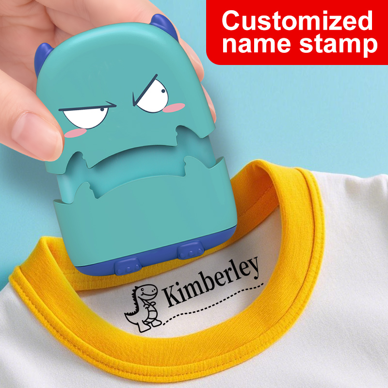 Self Inking Stamp - Stempel Nama Siswa Yang Dipersonalisasi-Segel Tahan