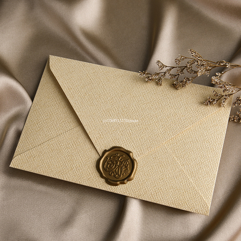 Letter Envelope Kraft - Kertas Kraft Gaya Eropa Retro Amplop