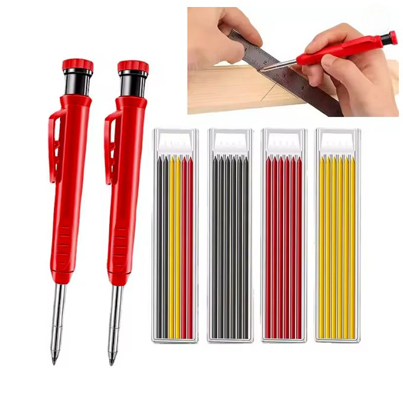 Mechanical Pencil Lead - Set Pensil Tukang Kayu Padat Alat
