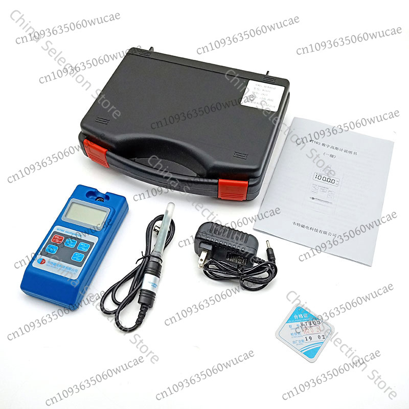 Bookmark Magnetic Clip - Genggam WT103 Gauss Meter Medan Magnet