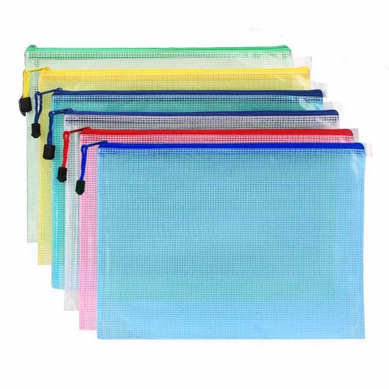 Portfolio Folder Zip - 1 buah Folder penyimpanan alat tulis,