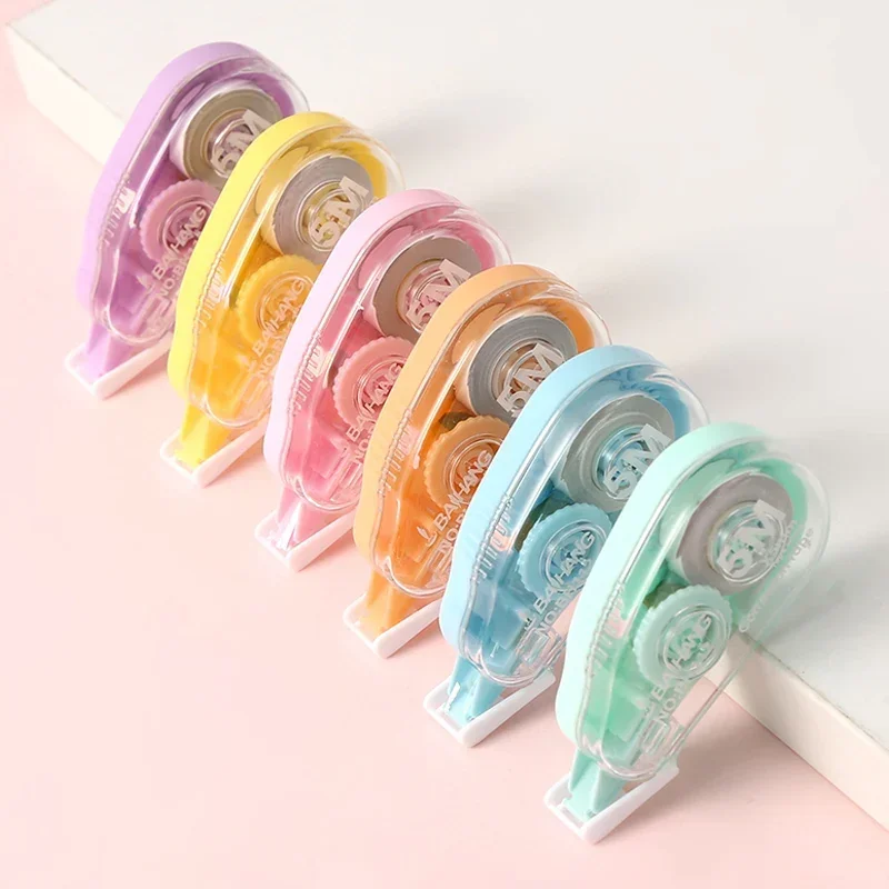 Correction Tape Roller - 6 buah/Set pita koreksi keluar putih