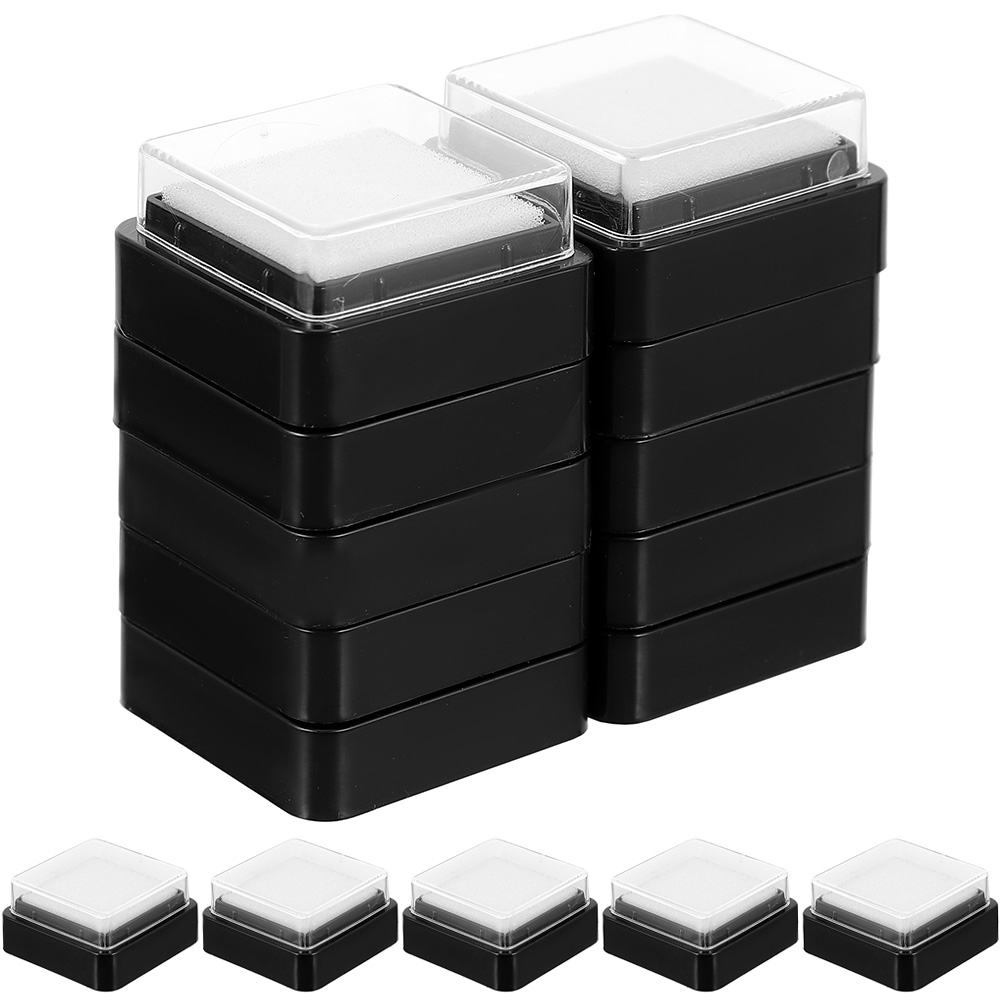 15 Buah Bantalan Tinta Kosong  - Self Inking Stamp ulasan dan harga