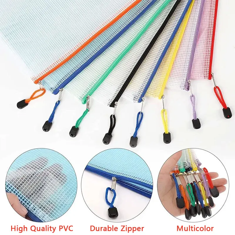 A3/A4/A5/A6 tas dokumen kanton - Portfolio Folder Zip ulasan dan harga