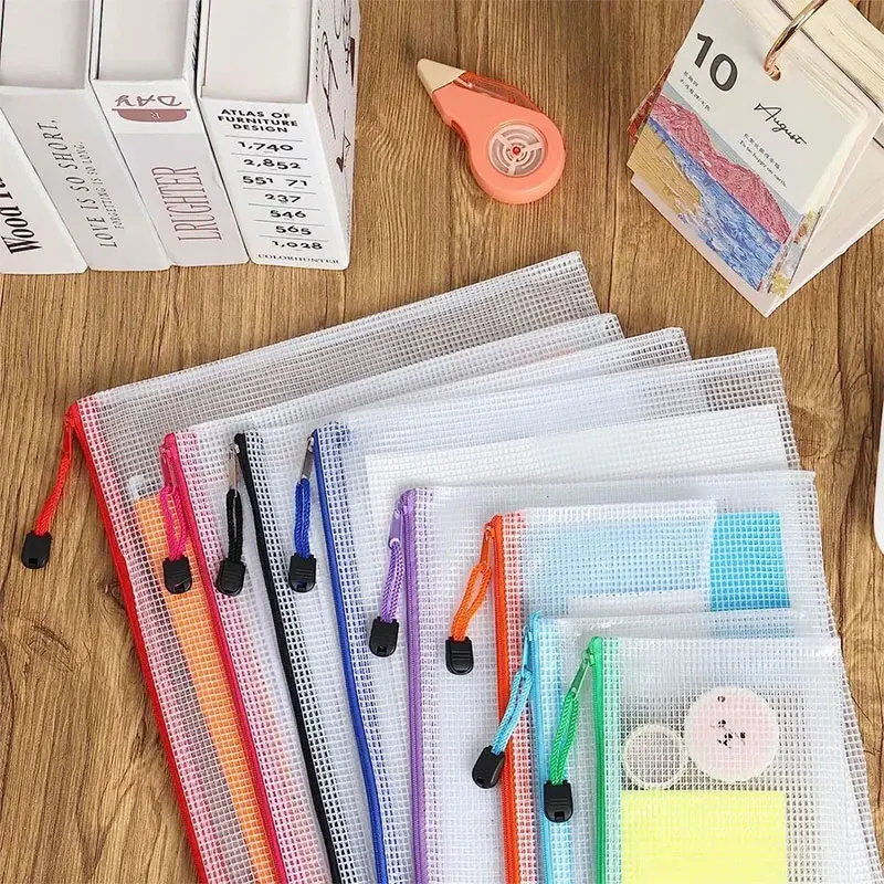 A3/A4/A5/A6 tas dokumen kanton - Portfolio Folder Zip ulasan dan harga