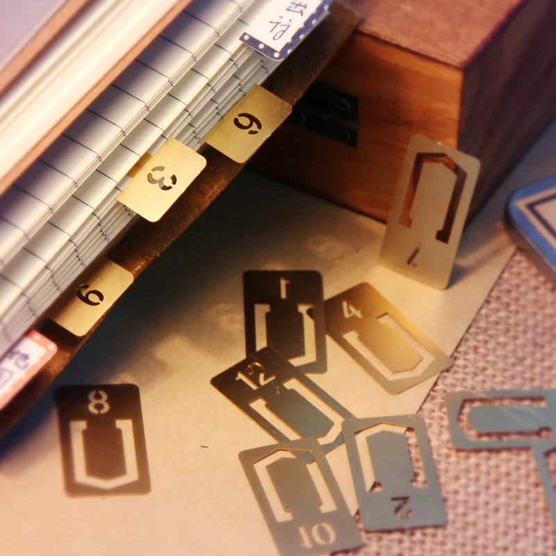 12 buah/lot penanda buku temba - Stationery Office And School Supply Stores ulasan dan harga