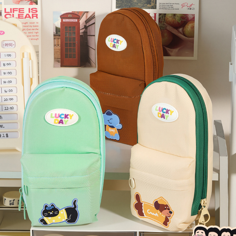 Tas Pensil Vertikal Kanvas Oxf - Stationery Office And School Supply Stores ulasan dan harga