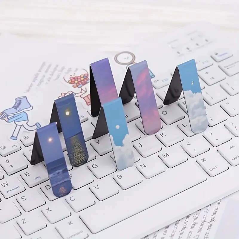 2 Buah Penanda Buku Magnetik B - Bookmark Magnetic Clip ulasan dan harga