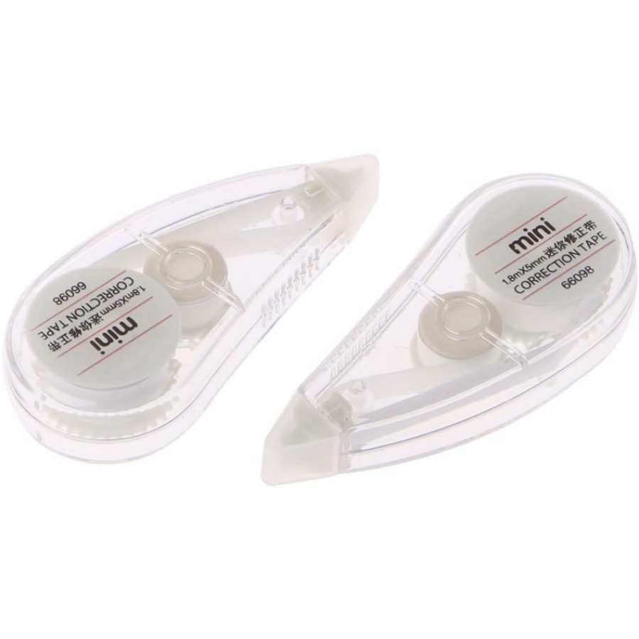2 Buah Pita Koreksi Putih Lucu - Correction Tape Roller ulasan dan harga