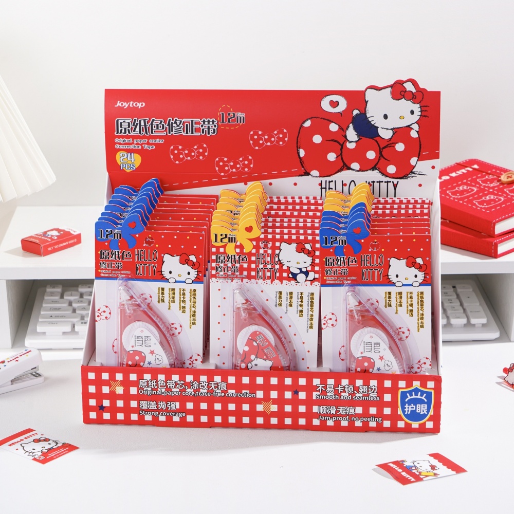Pita Koreksi Hello Kitty Asli  - Correction Tape Roller ulasan dan harga