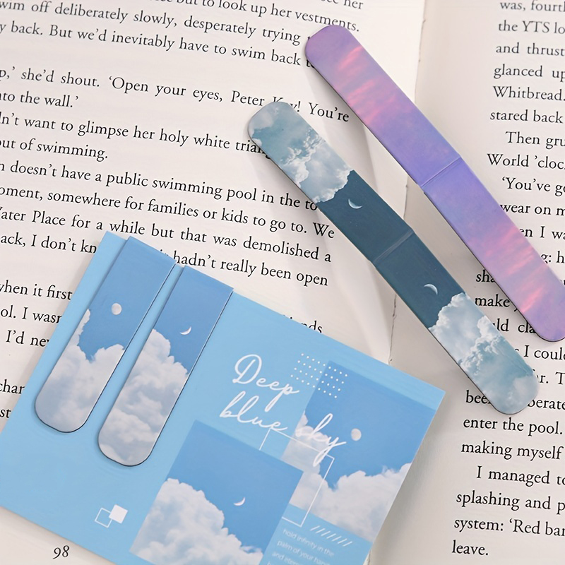 2 buah klip halaman magnetik p - Bookmark Magnetic Clip ulasan dan harga