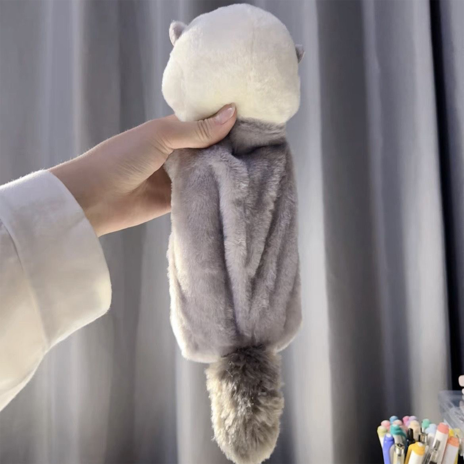 Tempat Pensil Boneka Plush Kre - Stationery Supply ulasan dan harga