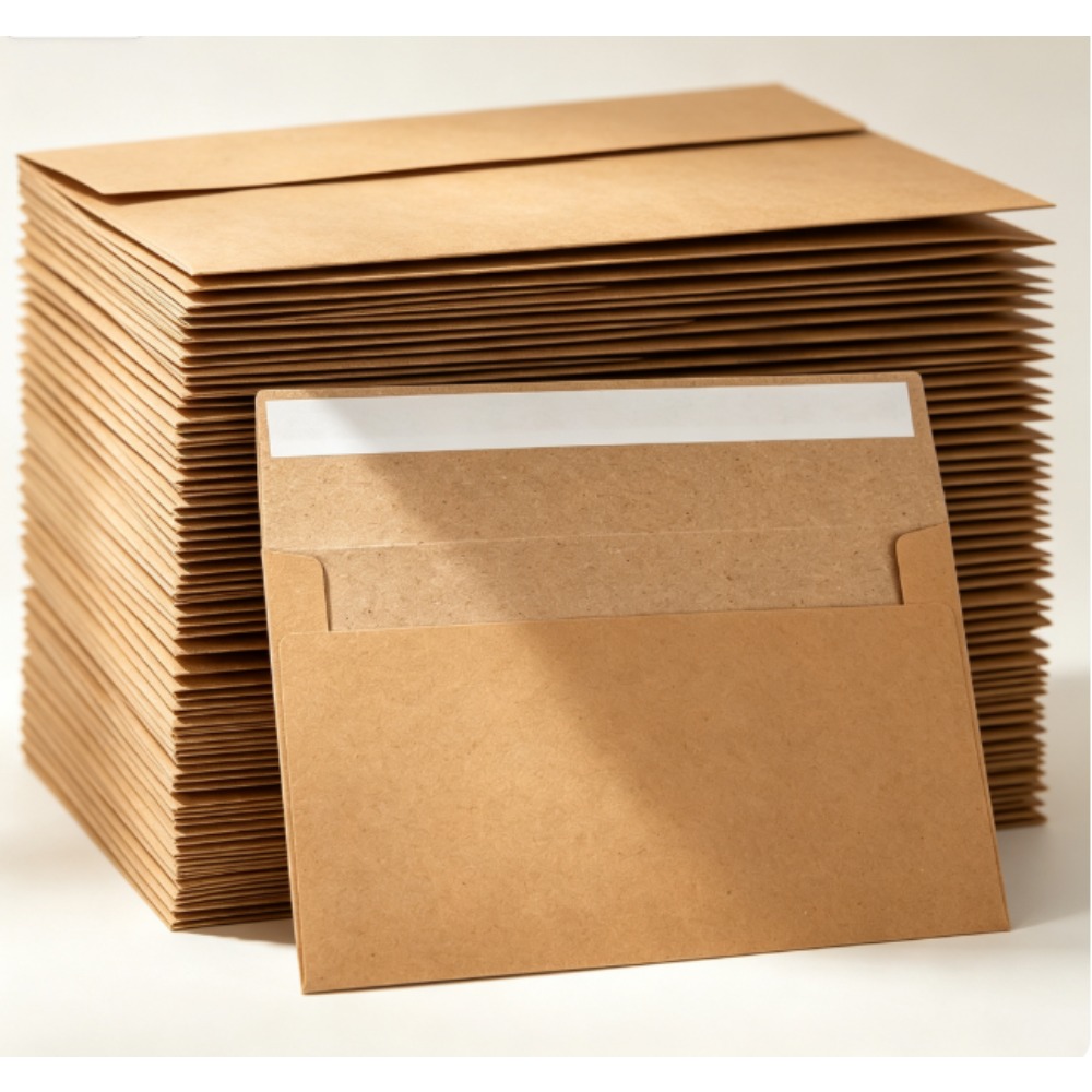 50 amplop kertas kraft - amplo - Letter Envelope Kraft ulasan dan harga