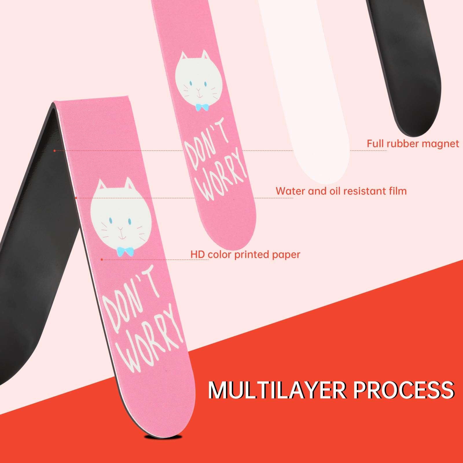 18 Buah/30 Buah Pembatas Buku  - Bookmark Magnetic Clip ulasan dan harga