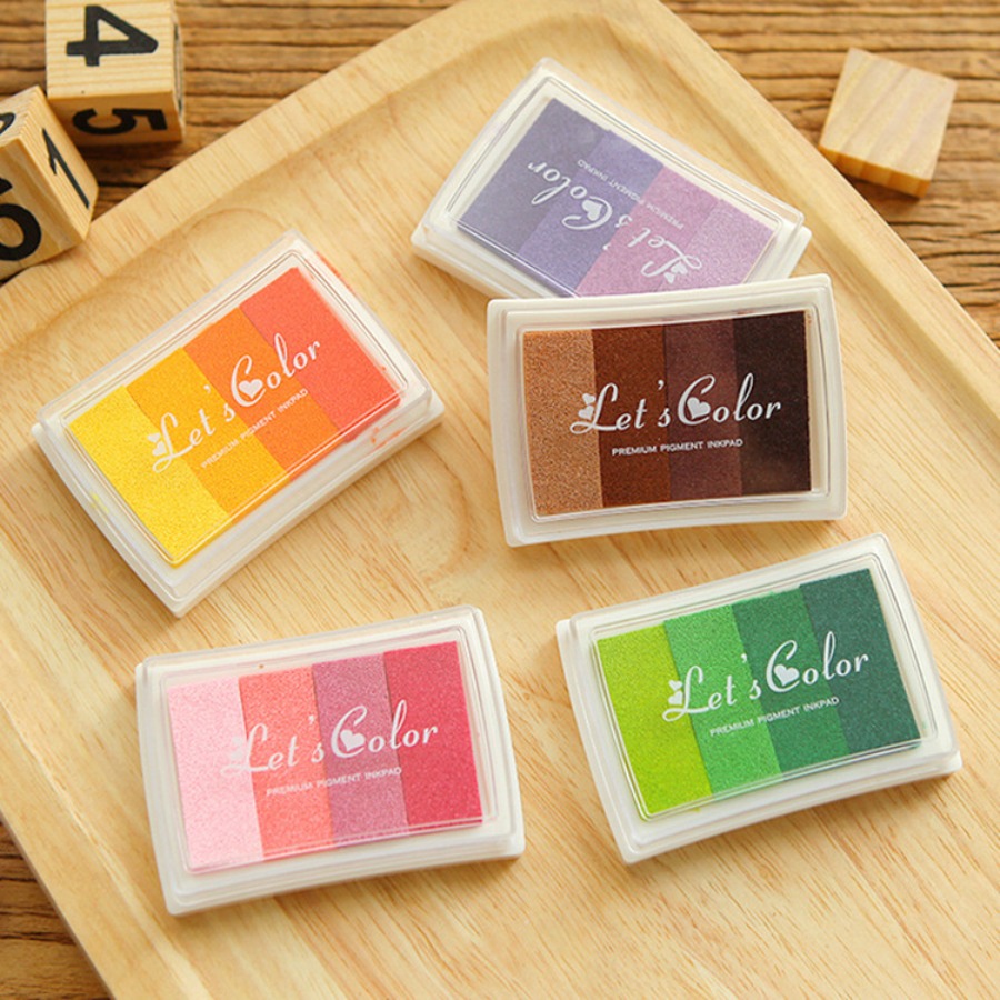 Bantalan Tinta Warna Gradasi u - Self Inking Stamp ulasan dan harga