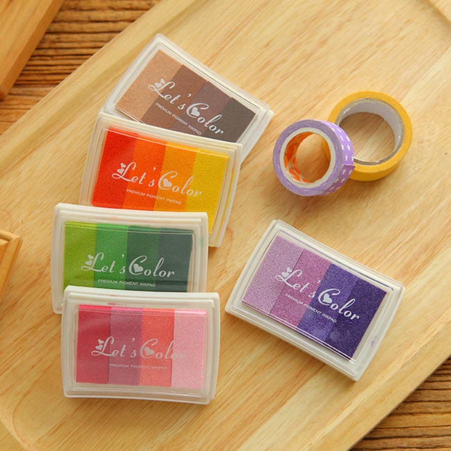 Bantalan Tinta Warna Gradasi u - Self Inking Stamp ulasan dan harga