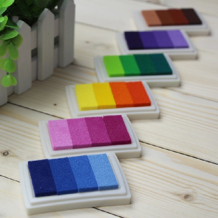 Bantalan Tinta Warna Gradasi u - Self Inking Stamp ulasan dan harga
