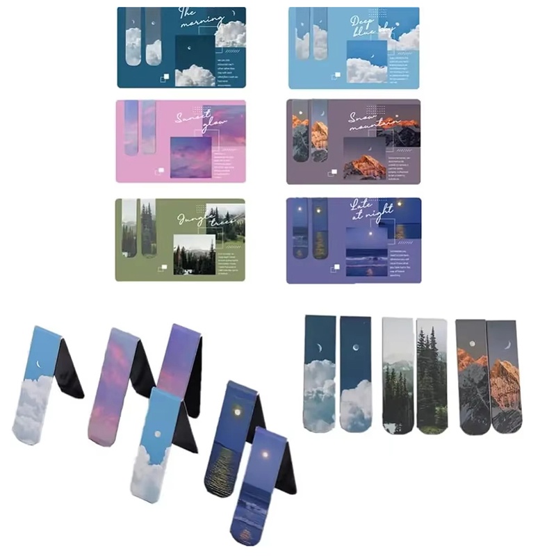 2 Buah Penanda Buku Magnetik B - Bookmark Magnetic Clip ulasan dan harga