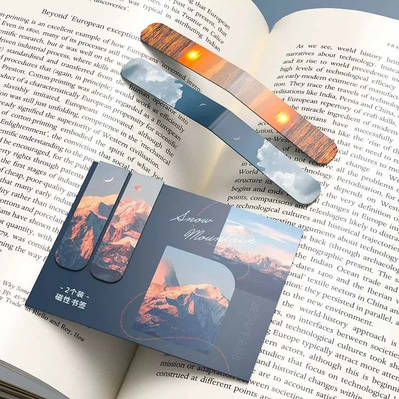 2 Buah Penanda Buku Magnetik B - Bookmark Magnetic Clip ulasan dan harga