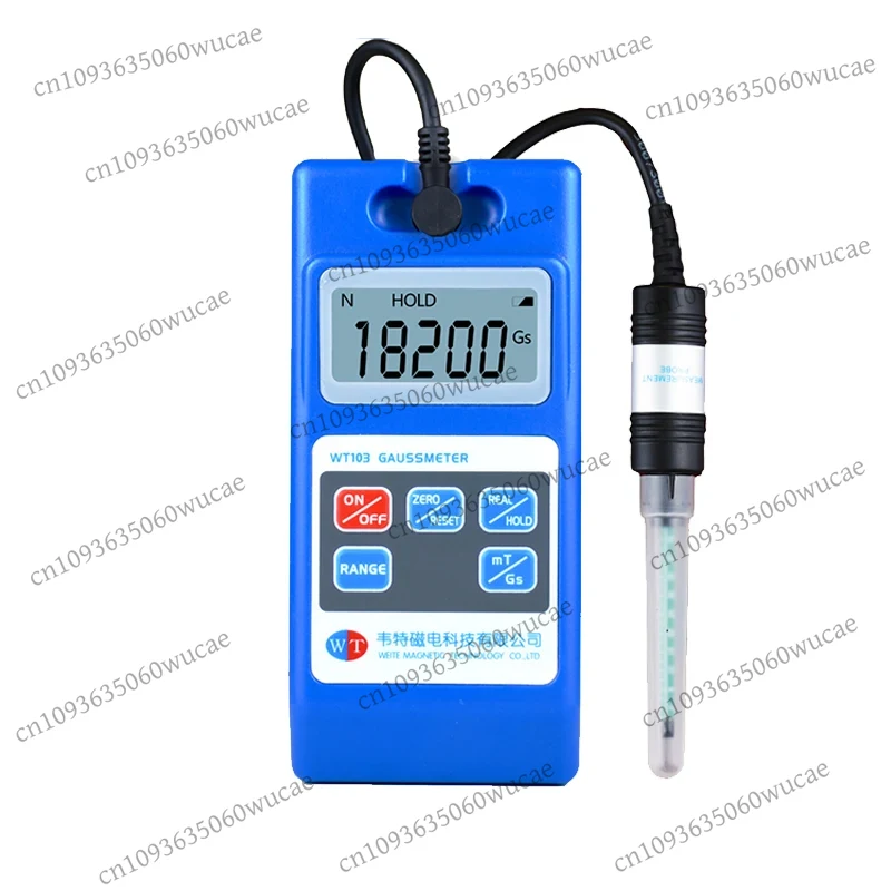 Genggam WT103 Gauss Meter Meda - Bookmark Magnetic Clip ulasan dan harga