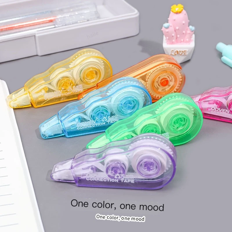 6 buah/pak pita koreksi hadiah - Correction Tape Roller ulasan dan harga