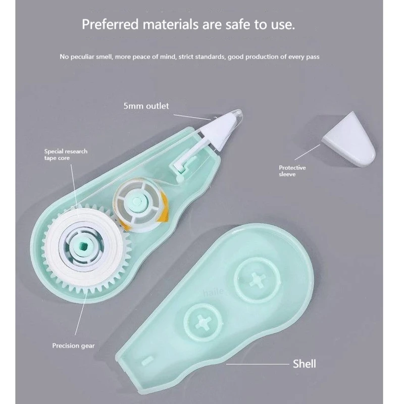 6 buah/pak pita koreksi hadiah - Correction Tape Roller ulasan dan harga