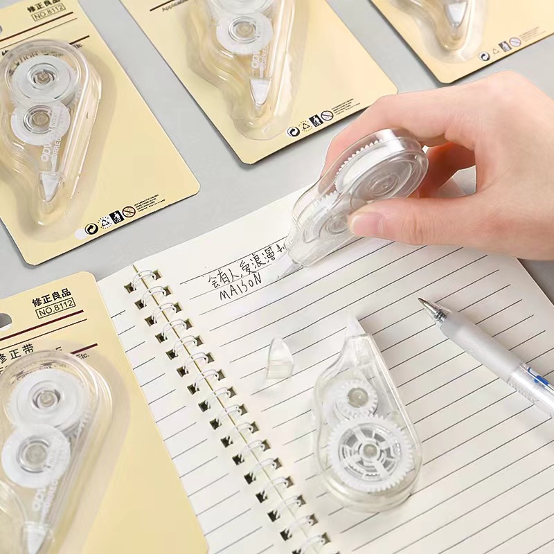 1 buah pita koreksi transparan - Correction Tape Roller ulasan dan harga