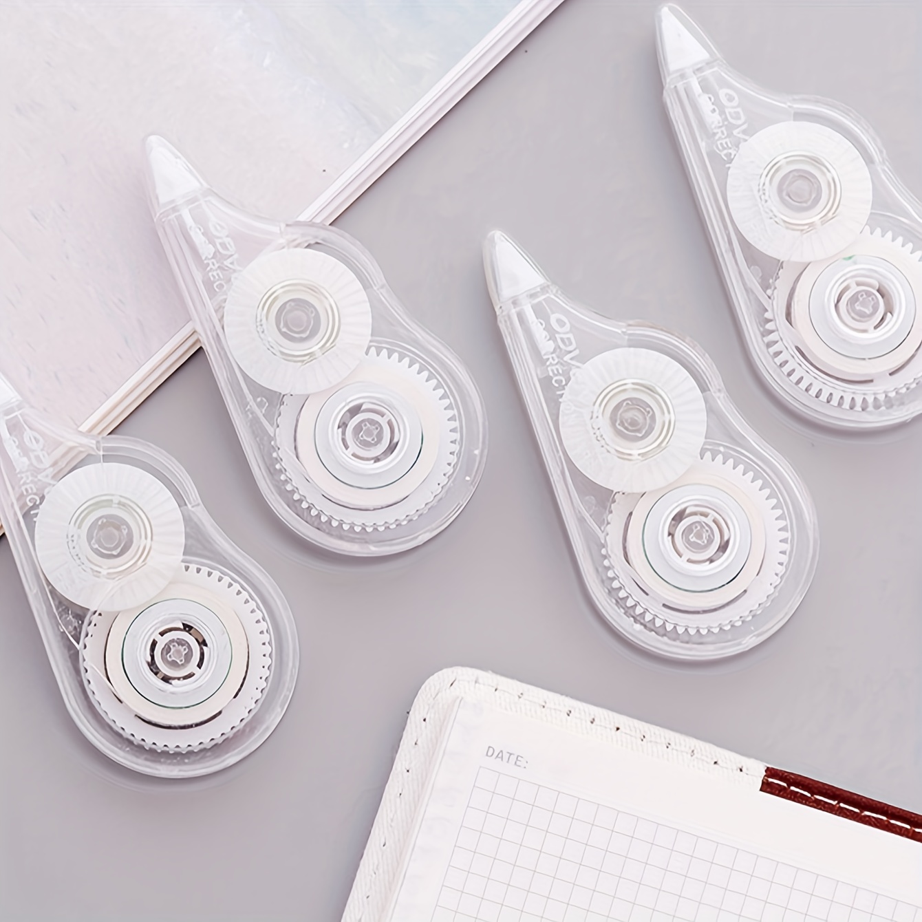 1 buah pita koreksi transparan - Correction Tape Roller ulasan dan harga