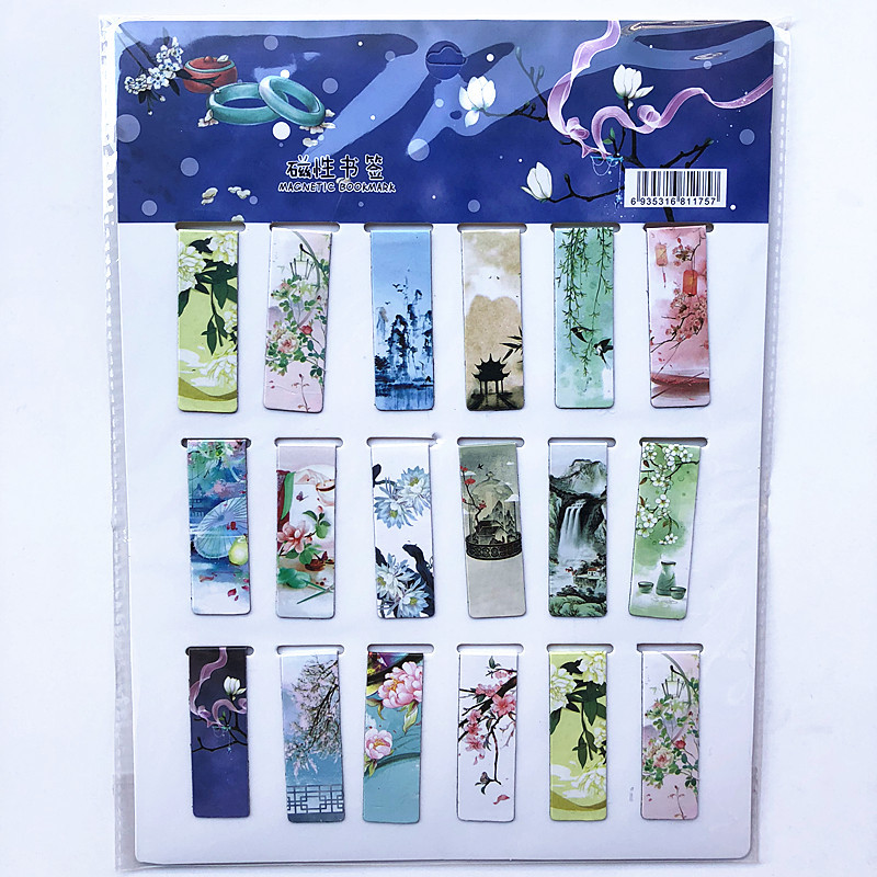 18 Buah/Set Penanda Halaman Ma - Bookmark Magnetic Clip ulasan dan harga
