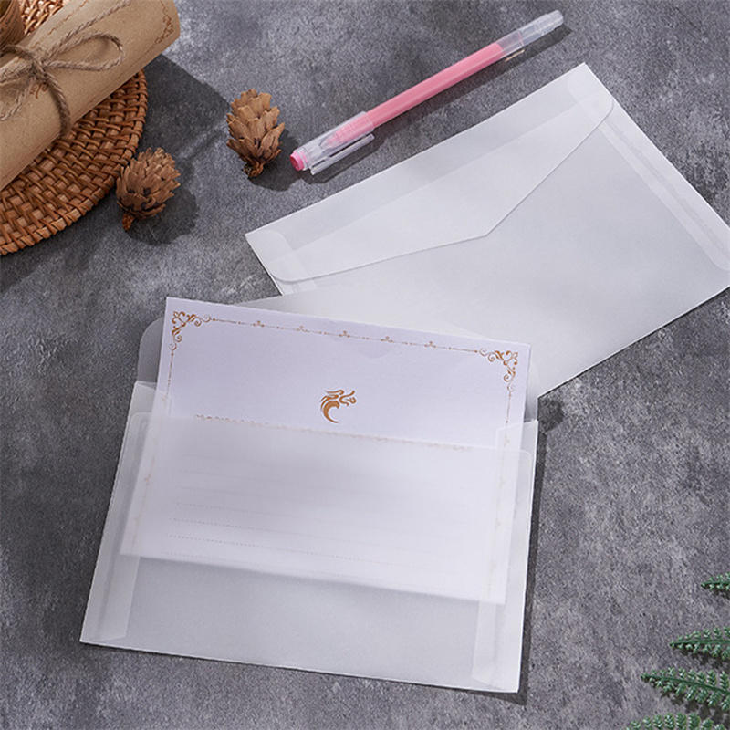 50 Buah/Lot Amplop Tembus Pand - Letter Envelope Kraft ulasan dan harga