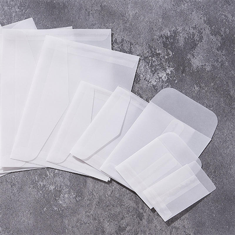 50 Buah/Lot Amplop Tembus Pand - Letter Envelope Kraft ulasan dan harga