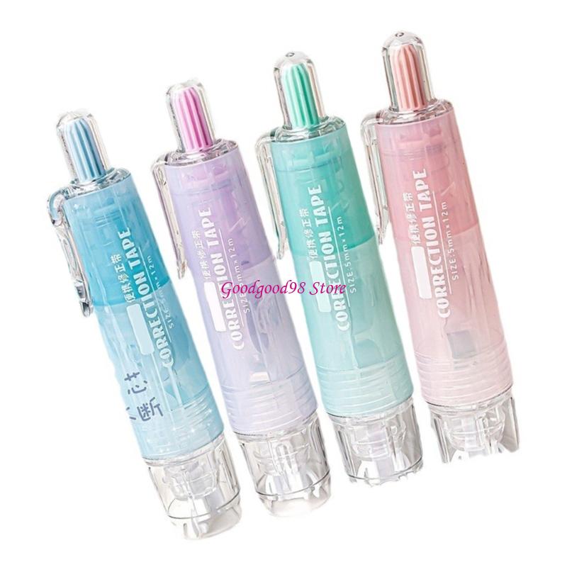4 pcs 5mm white out correction - Correction Tape Roller ulasan dan harga