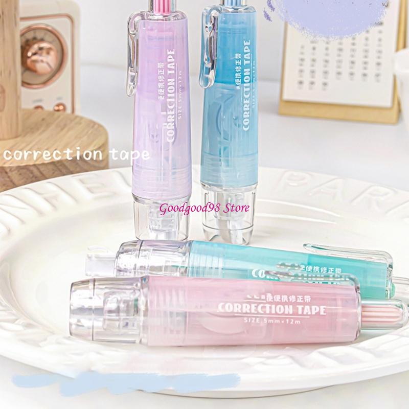 4 pcs 5mm white out correction - Correction Tape Roller ulasan dan harga