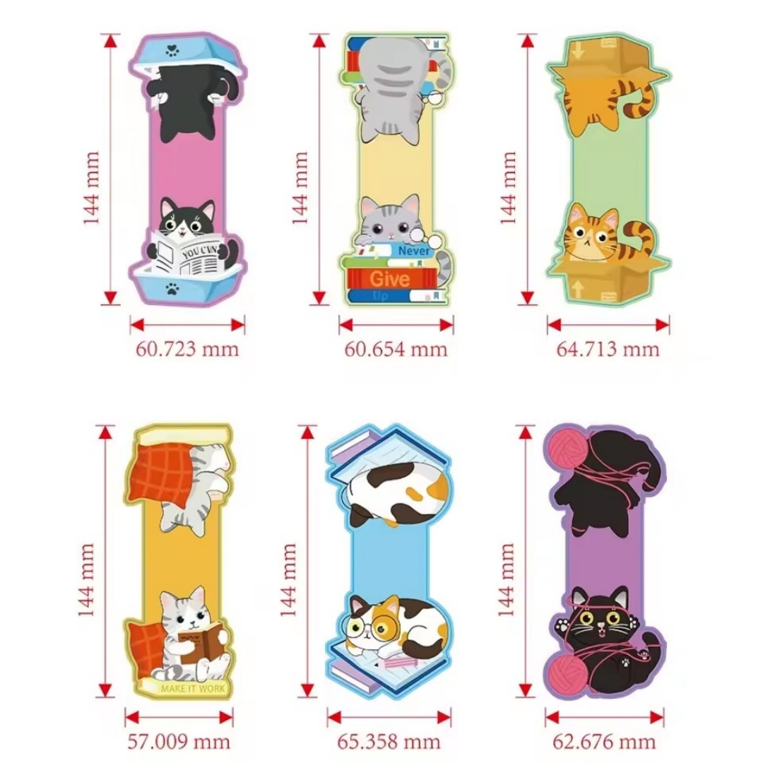 1Set Pembatas Buku Magnetik Po - Bookmark Magnetic Clip ulasan dan harga