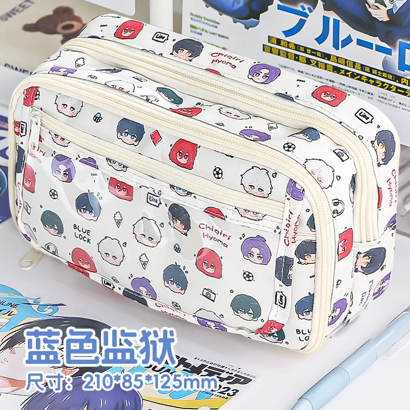 Tas Pensil Anime Blue Lock Ita - Stationery Office ulasan dan harga