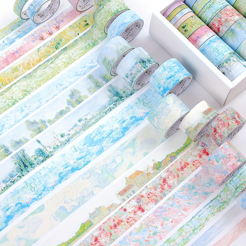 20 Gulungan Set Selotip Washi  - Stationery Supply ulasan dan harga